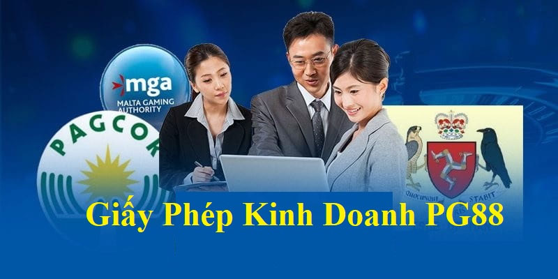 Giấy phép kinh doanh hợp pháp của PG88